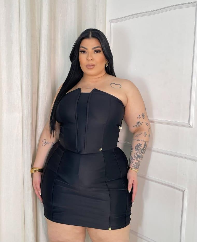Cropped Plus Size
