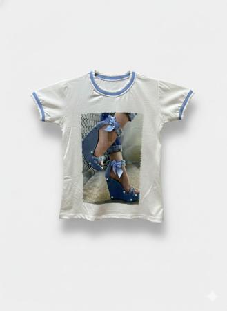 T-shirt perolas