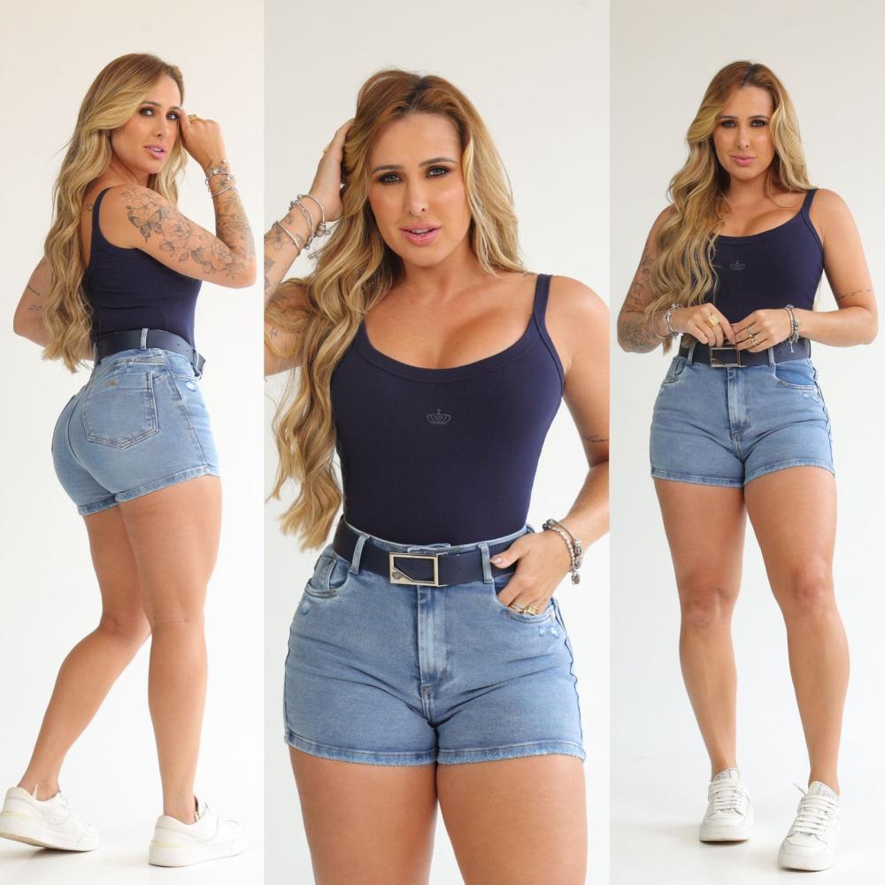 Short Jeans palazzi